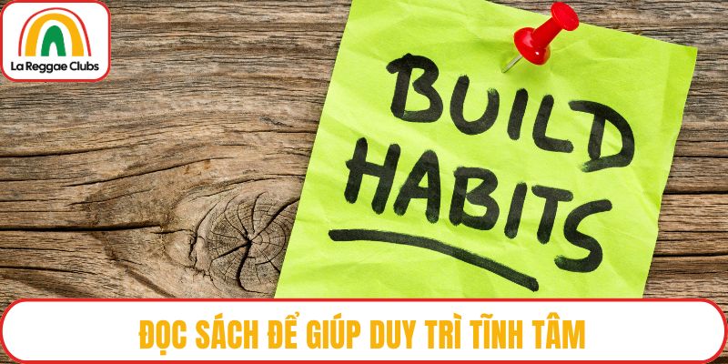 Đọc sách để giúp duy trì tĩnh tâm