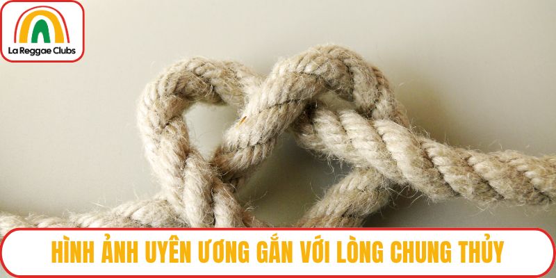 Hình ảnh uyên ương gắn với lòng chung thủy