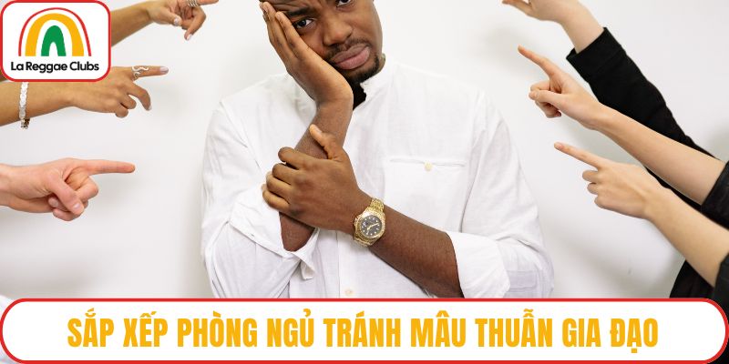 Sắp xếp phòng ngủ tránh mâu thuẫn gia đạo