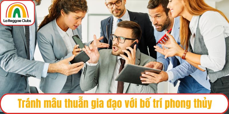 Tránh mâu thuẫn gia đạo với bố trí phong thủy